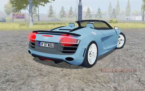 Audi R8 GT Spyder для Farming Simulator 2013