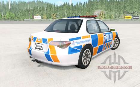 Hirochi Sunburst New Zealand Police для BeamNG Drive