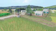 Летние поля v2.1 для Farming Simulator 2015