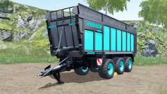 Joskin Drakkar 8600 blue and black для Farming Simulator 2017