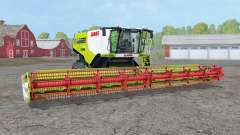 Claas Lexion 780 TerraTraꞔ для Farming Simulator 2015
