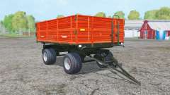 Ursus T-610-A1 vivid orange для Farming Simulator 2015