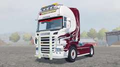 Scania R560 Topline antique ruby для Farming Simulator 2013