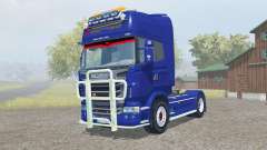 Scania R560 Topline pigment blue для Farming Simulator 2013
