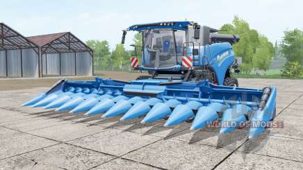 New Holland CR10.90 rich electric blue для Farming Simulator 2017