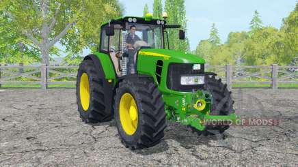 John Deere 7530 Premium islamic green для Farming Simulator 2015