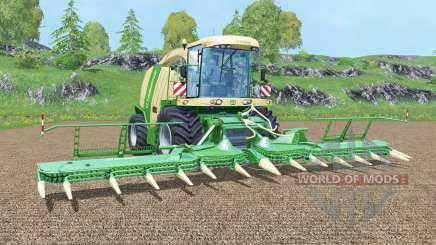 Krone BiG X 1100 new display для Farming Simulator 2015