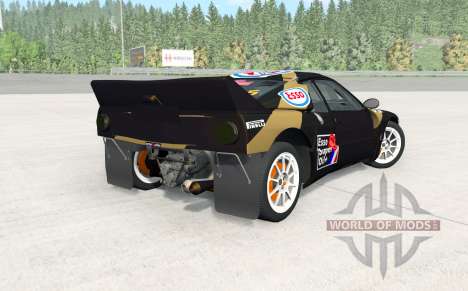 Lancia Rally Group B для BeamNG Drive