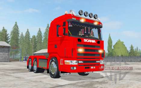 Scania R124L для Farming Simulator 2017