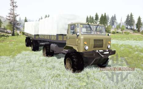 ГАЗ-66 для Spintires MudRunner