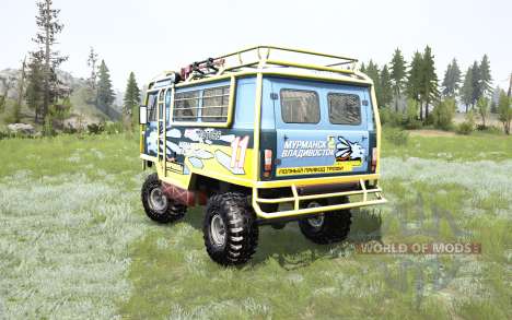 УАЗ-452В для Spintires MudRunner