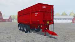 Krampe Big Body 900 S guardsman red для Farming Simulator 2013