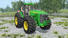 John Deere 8520 extra weightʂ для Farming Simulator 2015