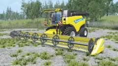 New Holland CR9.90 safety yellow для Farming Simulator 2015