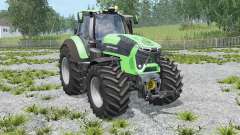 Deutz-Fahr 9340 TTV Agrotron with weight для Farming Simulator 2015