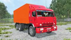 КамАЗ-53212 ярко-красный окҏас для Farming Simulator 2015