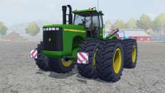 John Deere 9400 north texas green для Farming Simulator 2013