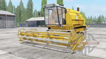 Bizon Gigant Z083 minion yellow для Farming Simulator 2017