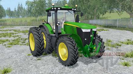 John Deere 7310R front loader для Farming Simulator 2015