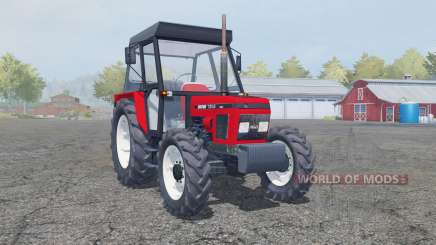 Zetor 7340 tractor red для Farming Simulator 2013