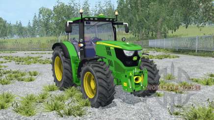 John Deere 6150R north texas green для Farming Simulator 2015