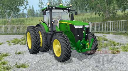 John Deere 7310R front loadeᶉ для Farming Simulator 2015