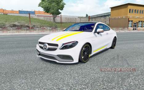 Mercedes-AMG C 63 S для Euro Truck Simulator 2