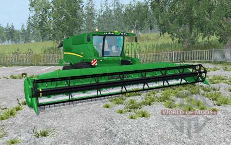 John Deere S690i для Farming Simulator 2015