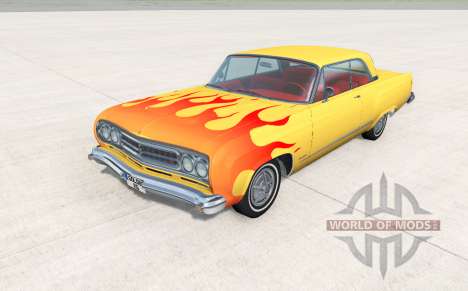 Gavril Bluebuck colorable gradiant flames для BeamNG Drive