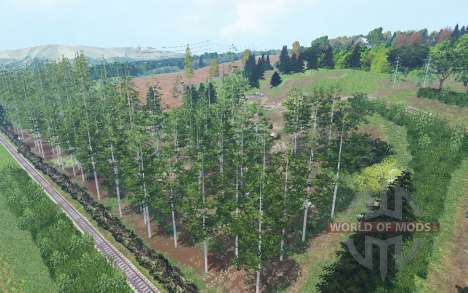 Terre d Auvergne для Farming Simulator 2015