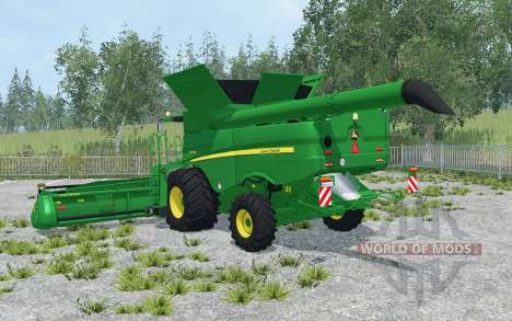 John Deere S690i для Farming Simulator 2015