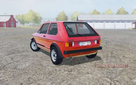 Volkswagen Golf GTI для Farming Simulator 2013