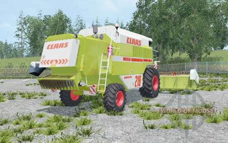 Claas Dominator 218 Mega для Farming Simulator 2015
