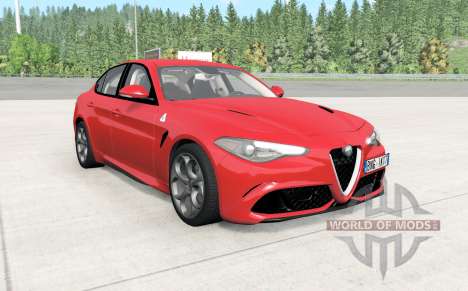 Alfa Romeo Giulia для BeamNG Drive