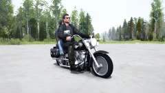 Harley-Davidson FLSTF Fat Boỿ для MudRunner