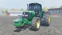 John Deere 6930 dual rear wheels для Farming Simulator 2013