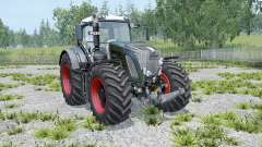 Fendt 936 Vario Black Beauty twin wheels для Farming Simulator 2015
