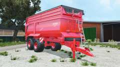 Krampe Bandit 750 pigment red для Farming Simulator 2015