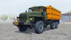 Урал-5557 тёмный серовато-зелёный окрас для Farming Simulator 2013