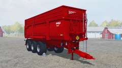 Krampe Big Body 900 S boston university red для Farming Simulator 2013