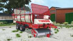 Krone Turbo 3500 alizarin crimson для Farming Simulator 2015