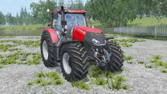 Case IH Optum 300 CVX twin wheels для Farming Simulator 2015