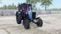 МТЗ-82 Беларус голубой окрас для Farming Simulator 2017