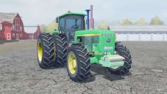 John Deere 4955 medium spring green для Farming Simulator 2013