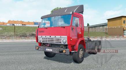 КамАЗ-5410 ярко-красный окрас для Euro Truck Simulator 2