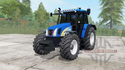 New Holland T5050 science blue для Farming Simulator 2017
