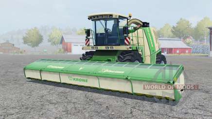 Krone BiG X 1100 pigment green для Farming Simulator 2013