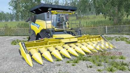 New Holland CR10.90 new exhaust sistem для Farming Simulator 2015