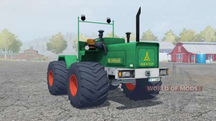 Deutz D 16006 Terra tires для Farming Simulator 2013