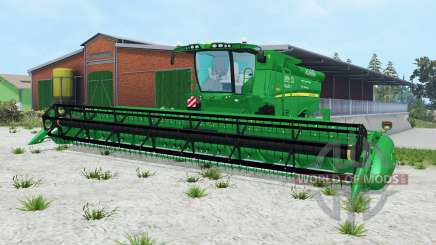 John Deere S690i pantone green для Farming Simulator 2015